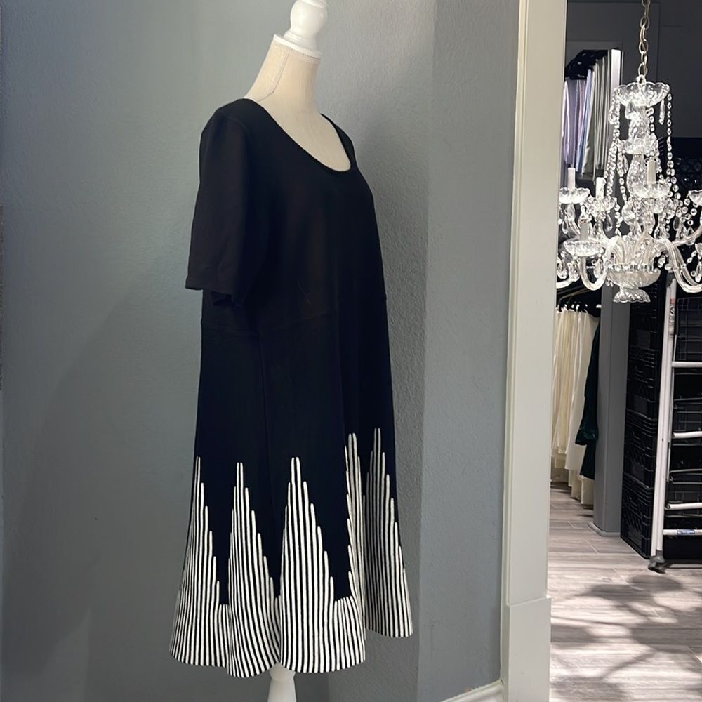 Studio One NY art deco style sweater dress